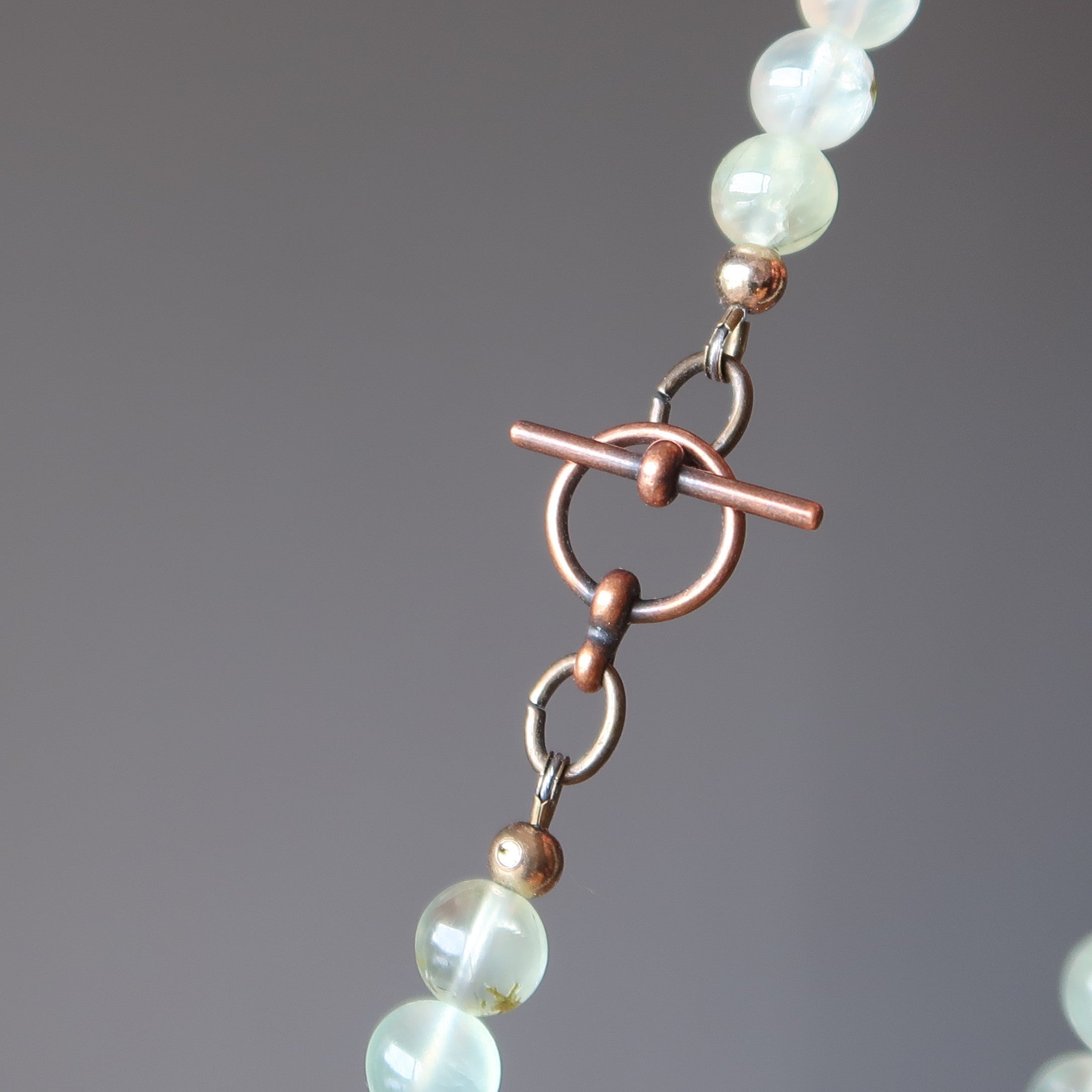 Prehnite Necklace Spring Green Gemstones