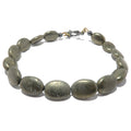 Pyrite Anklet Gold Status Lifestyle Oval Gems