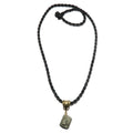 Collier en pyrite brute Protection Pépite d'or brillante