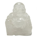 Clear Quartz Laughing Buddha Joy of Life