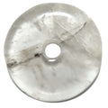 Clear Quartz Gemstone Donut Wounded Warrior