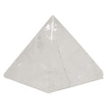 Pyramide en cristal de quartz transparent Guerrier blessé
