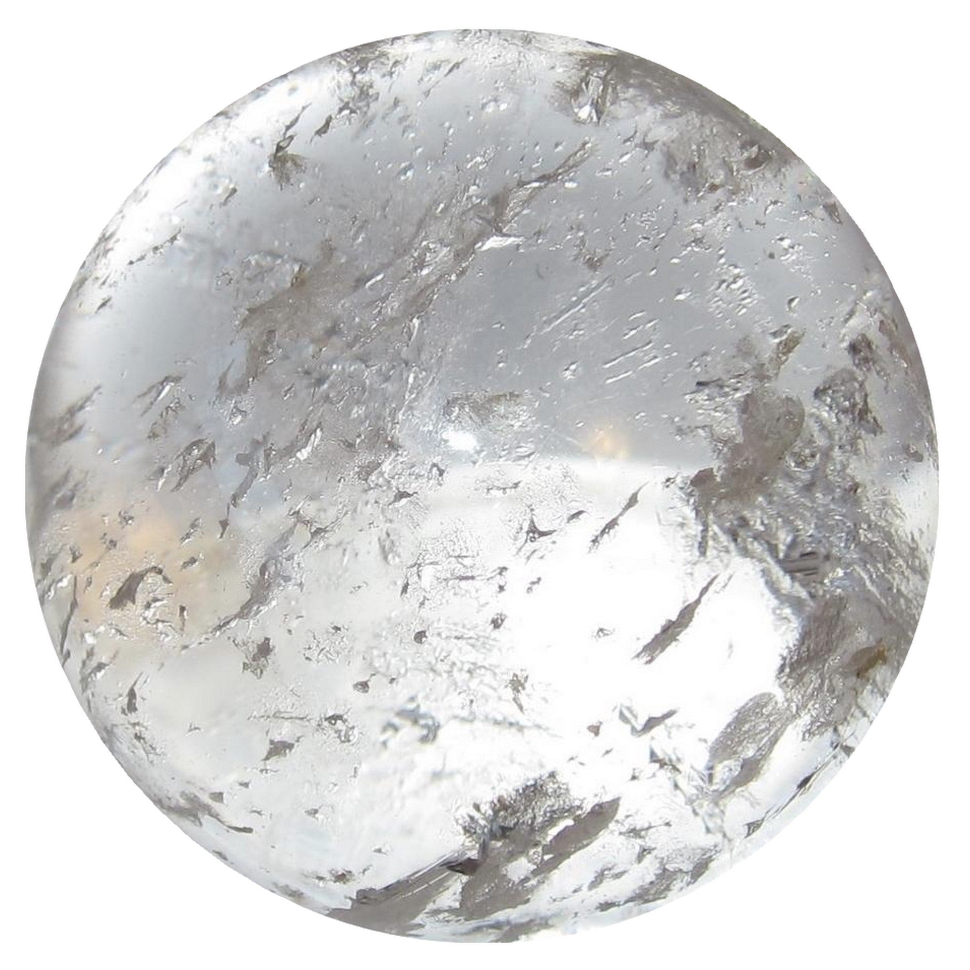 Sphère de quartz clair : Visions dans la boule de cristal de divination temporelle