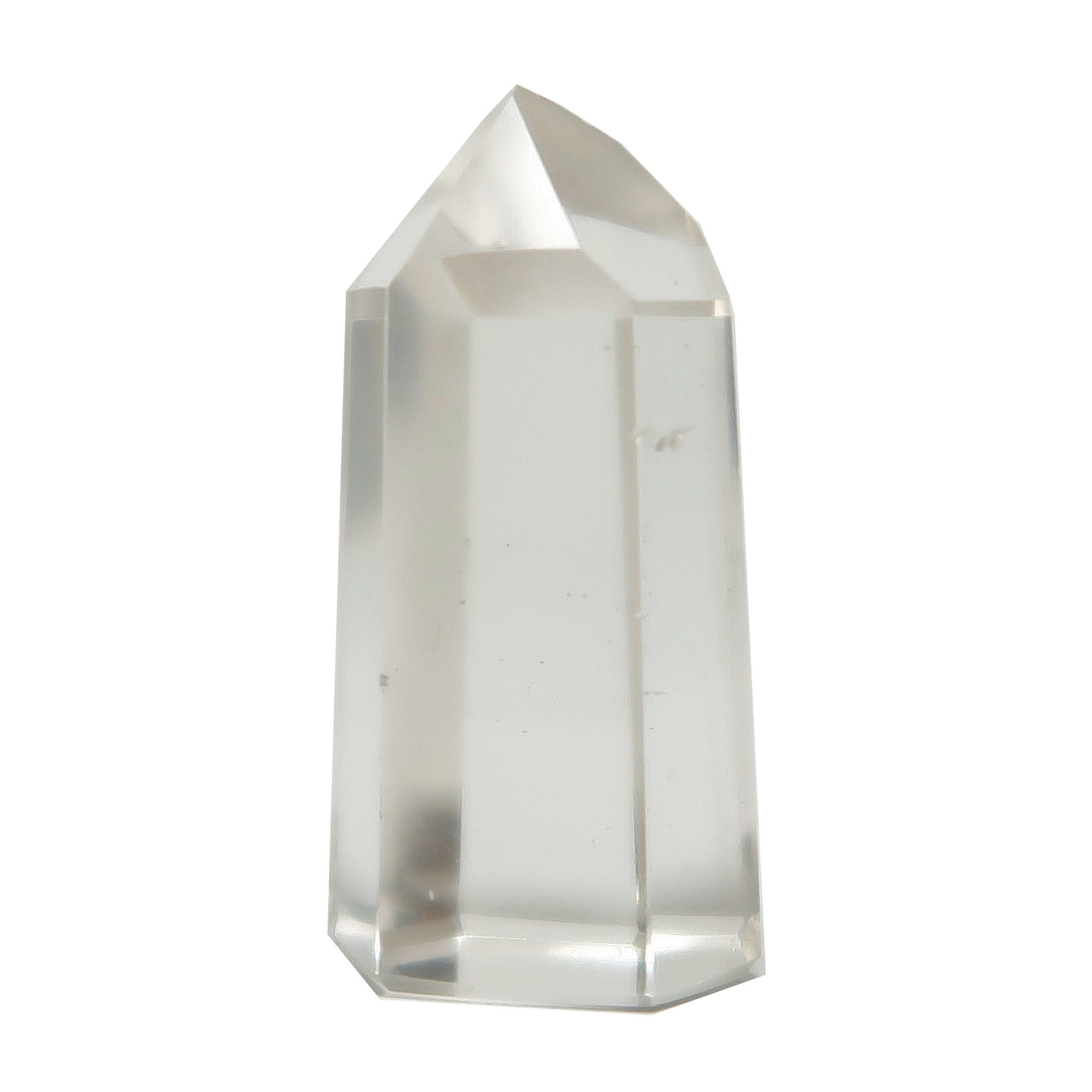 Pierre de grille en cristal de tour de quartz clair