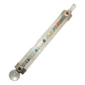 Clear Quartz Wand Aura Cleanser with Chakra Stones