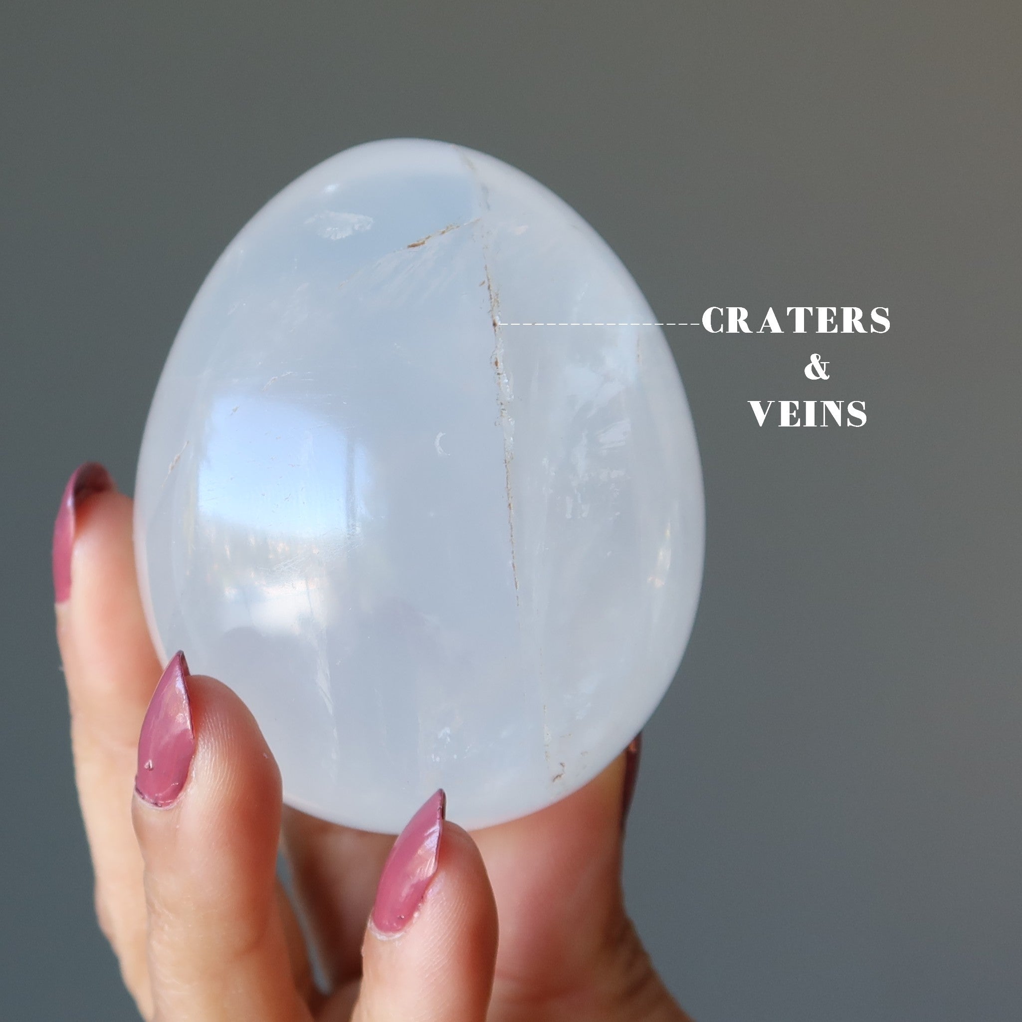 Cloud Quartz Egg Wounded Warrior White Stone
