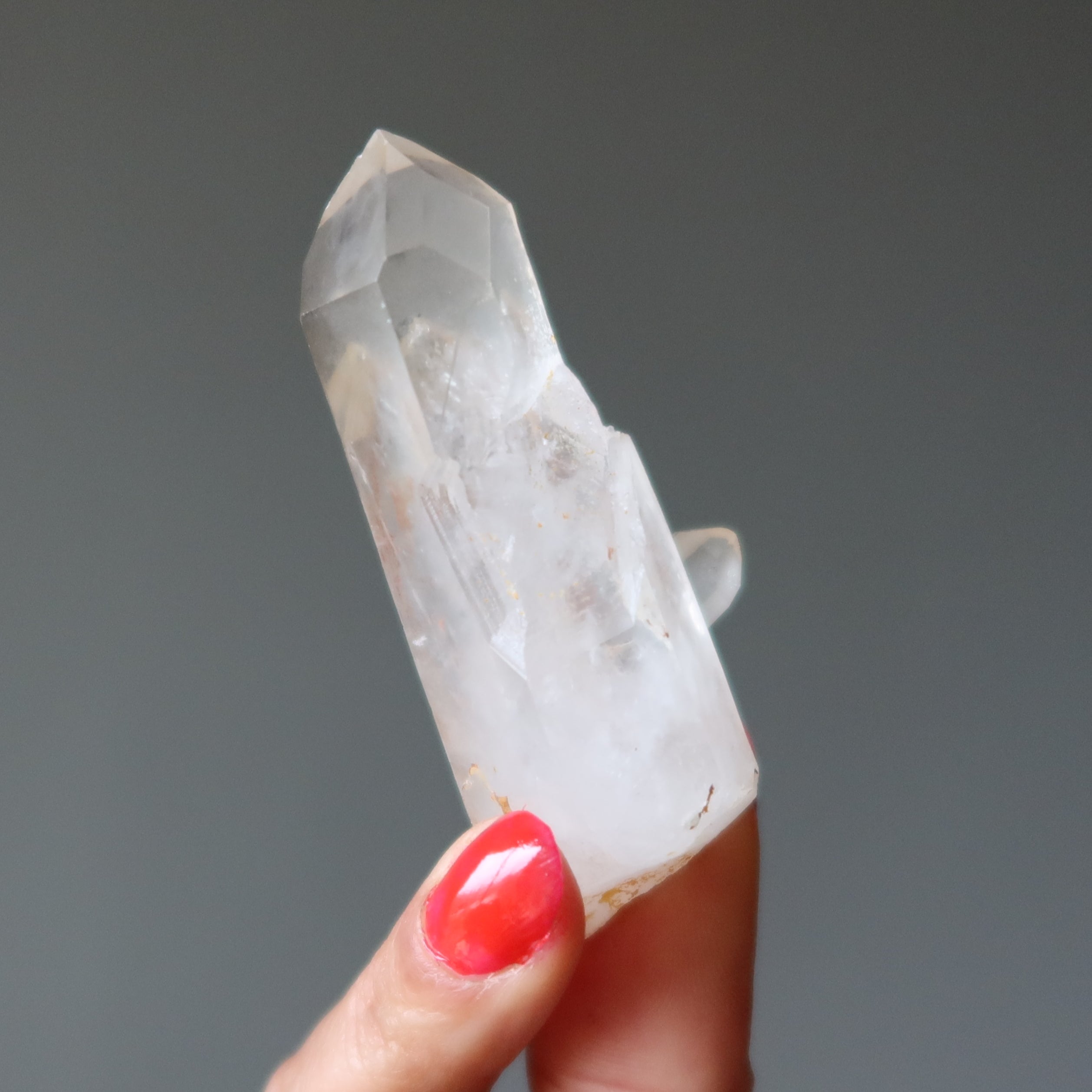 Clear Quartz Cluster Set of 3 Unique Natural Healing Crystals