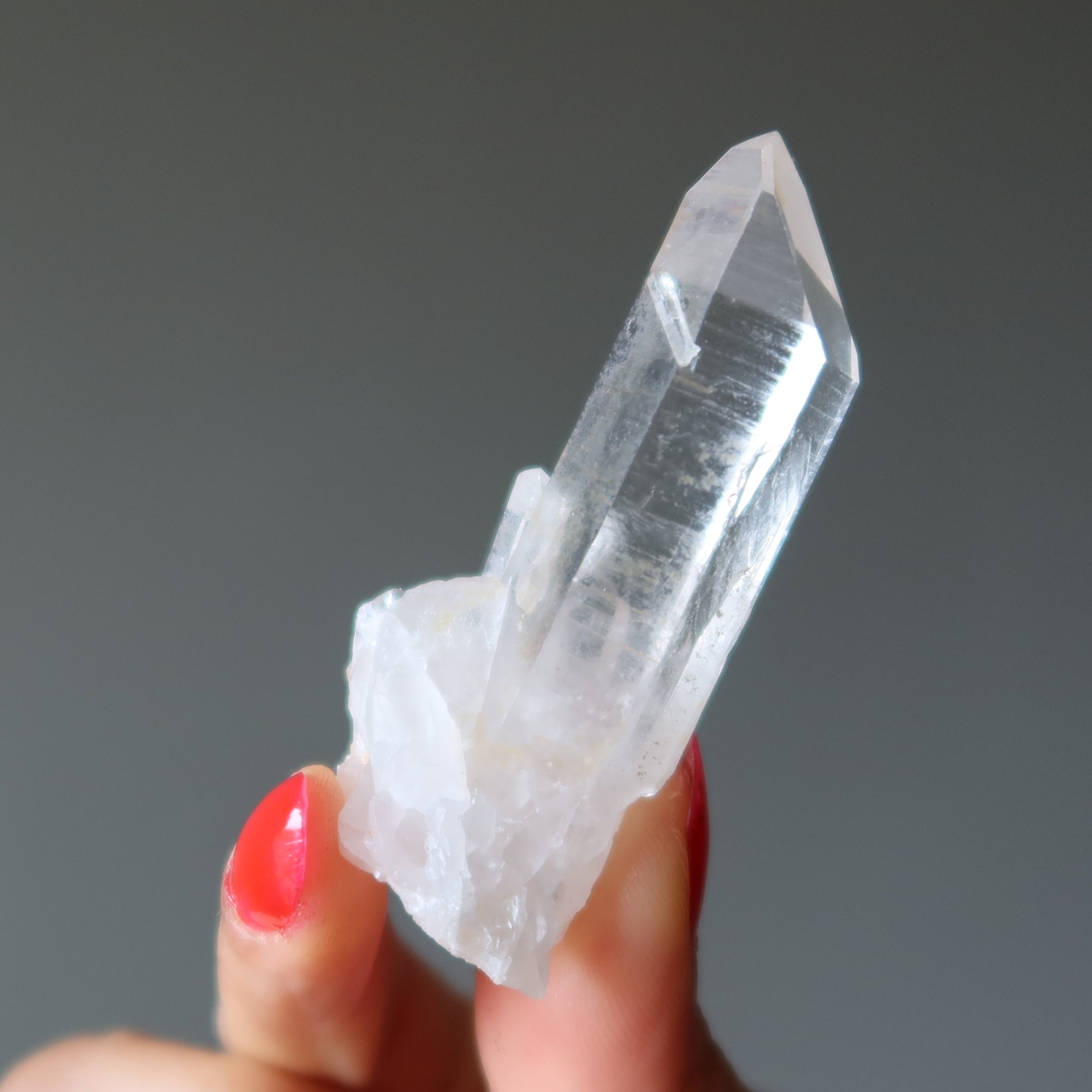 Clear Quartz Cluster Set of 3 Unique Natural Healing Crystals