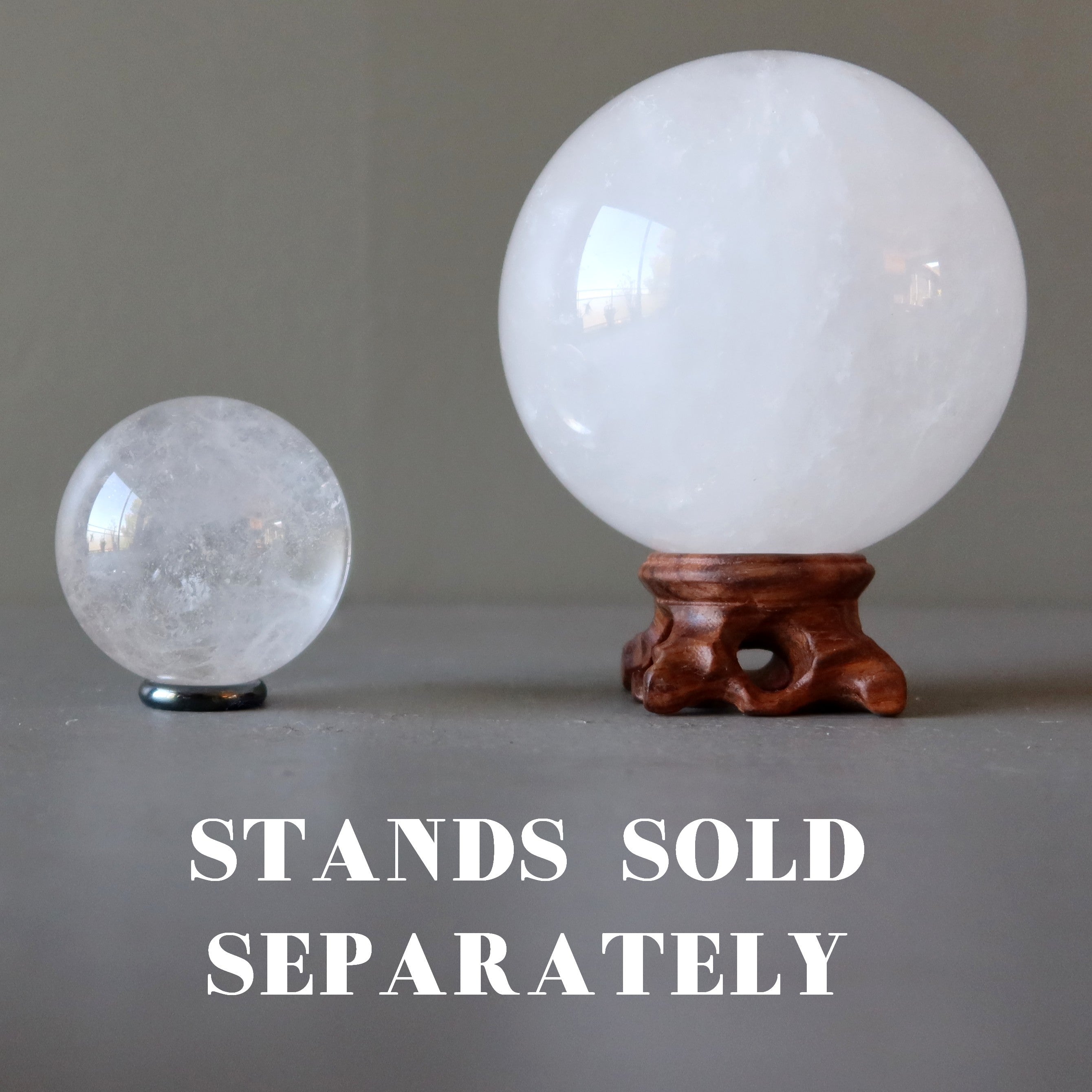 Cloud Quartz Sphere Gaze the Haze Crystal Ball