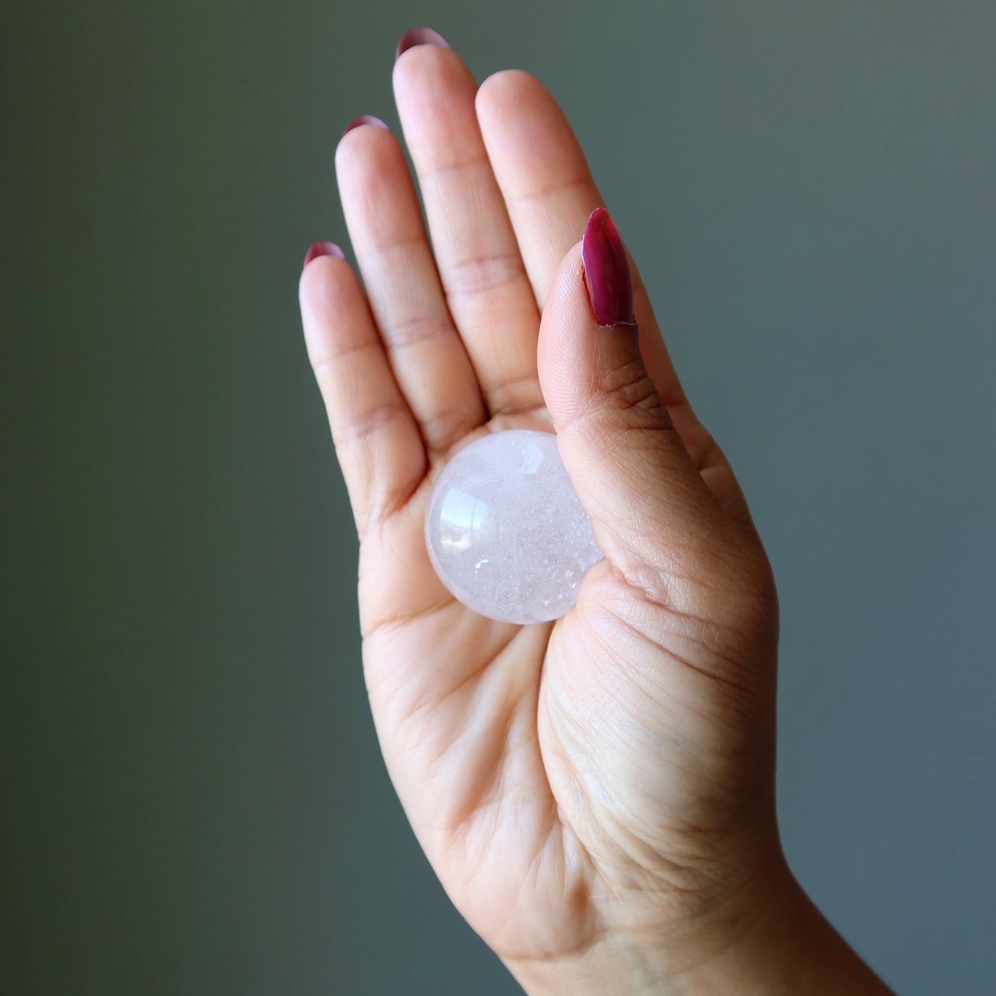 Cloud Quartz Sphere Gaze the Haze Crystal Ball