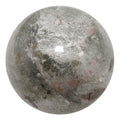Sphère de quartz fantôme, boule de cristal Esprit de la forêt sage