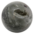 Sphère de Quartz Fantôme Jardin de Chlorite Verte Boule de Cristal de Lodolite