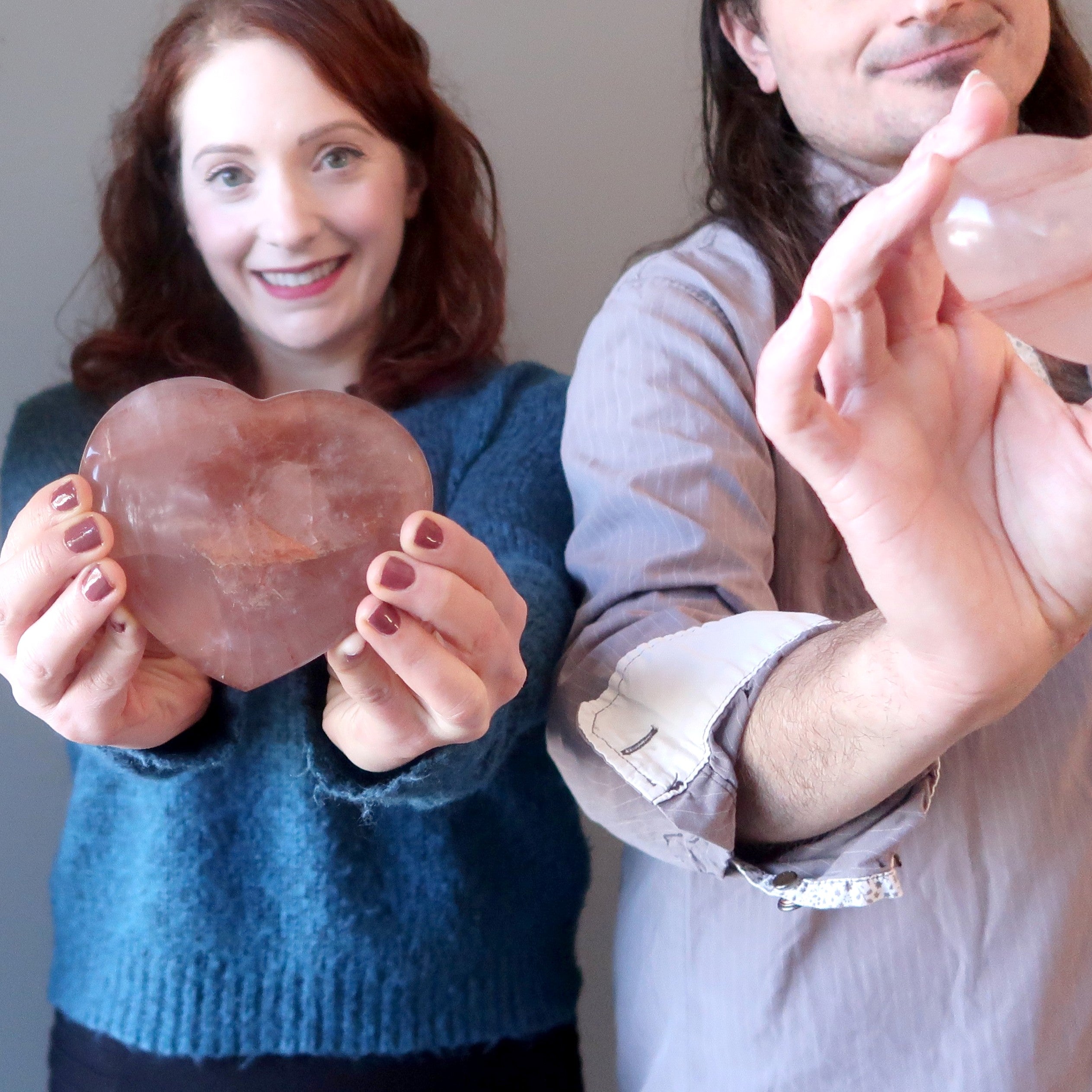 Red Fire Quartz Heart Burning Hot Love