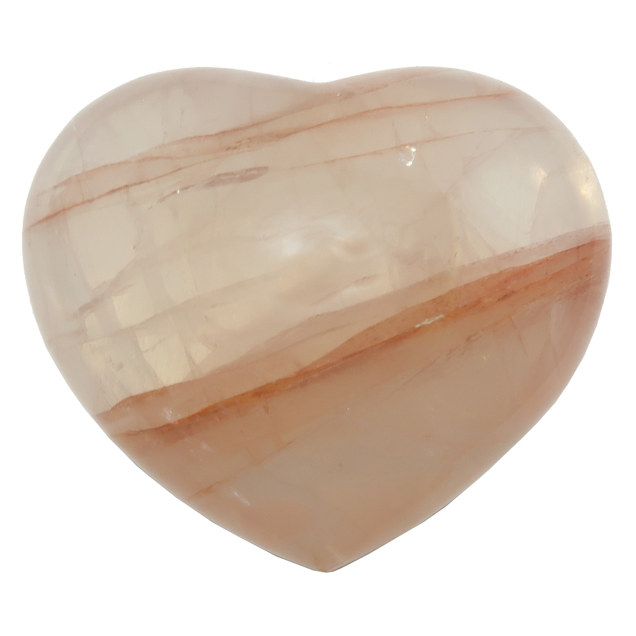 Red Fire Quartz Heart Burning Hot Love