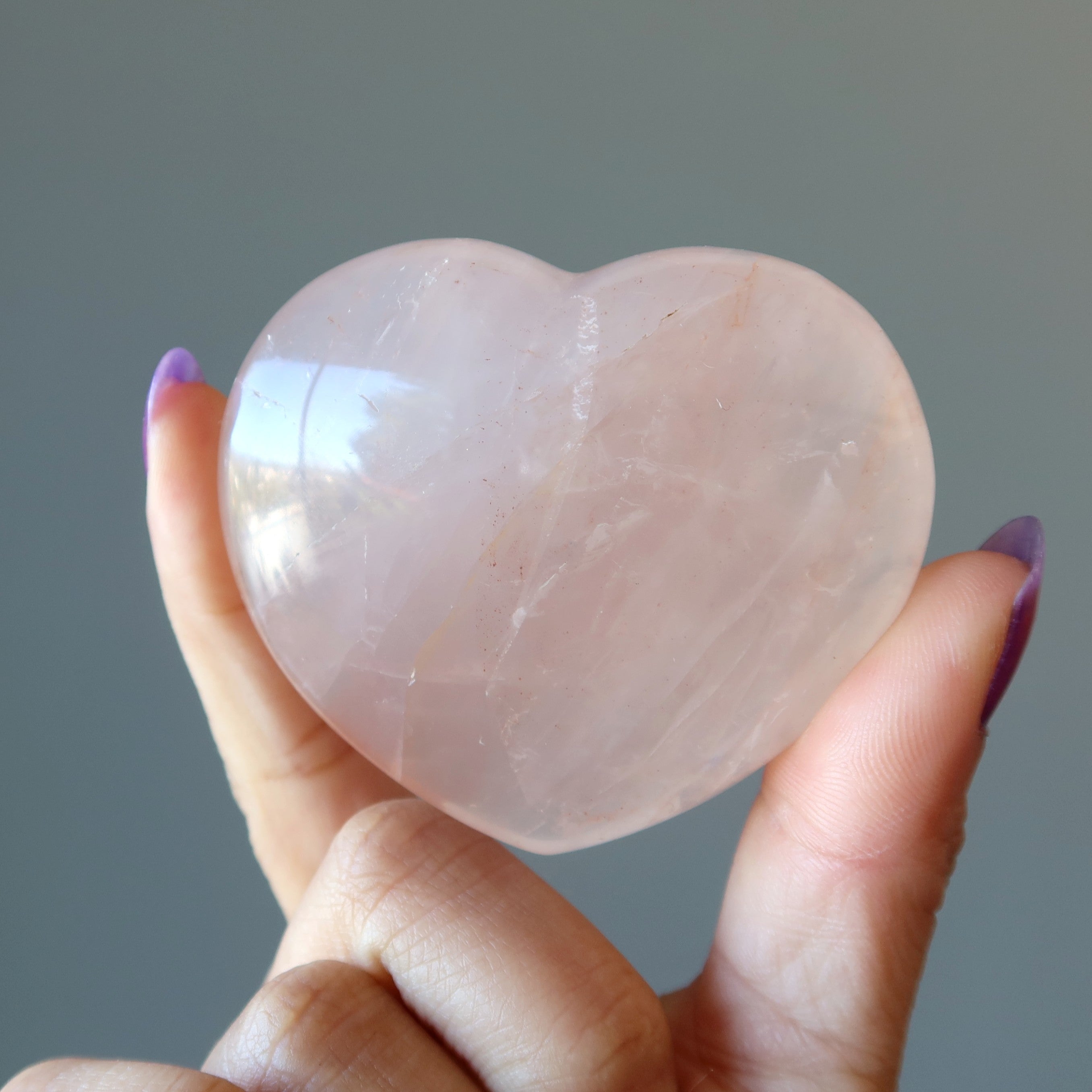 Red Fire Quartz Heart Burning Hot Love