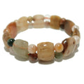 Bracelet en Quartz Rutile Couleurs de la pierre précieuse d'Acacia