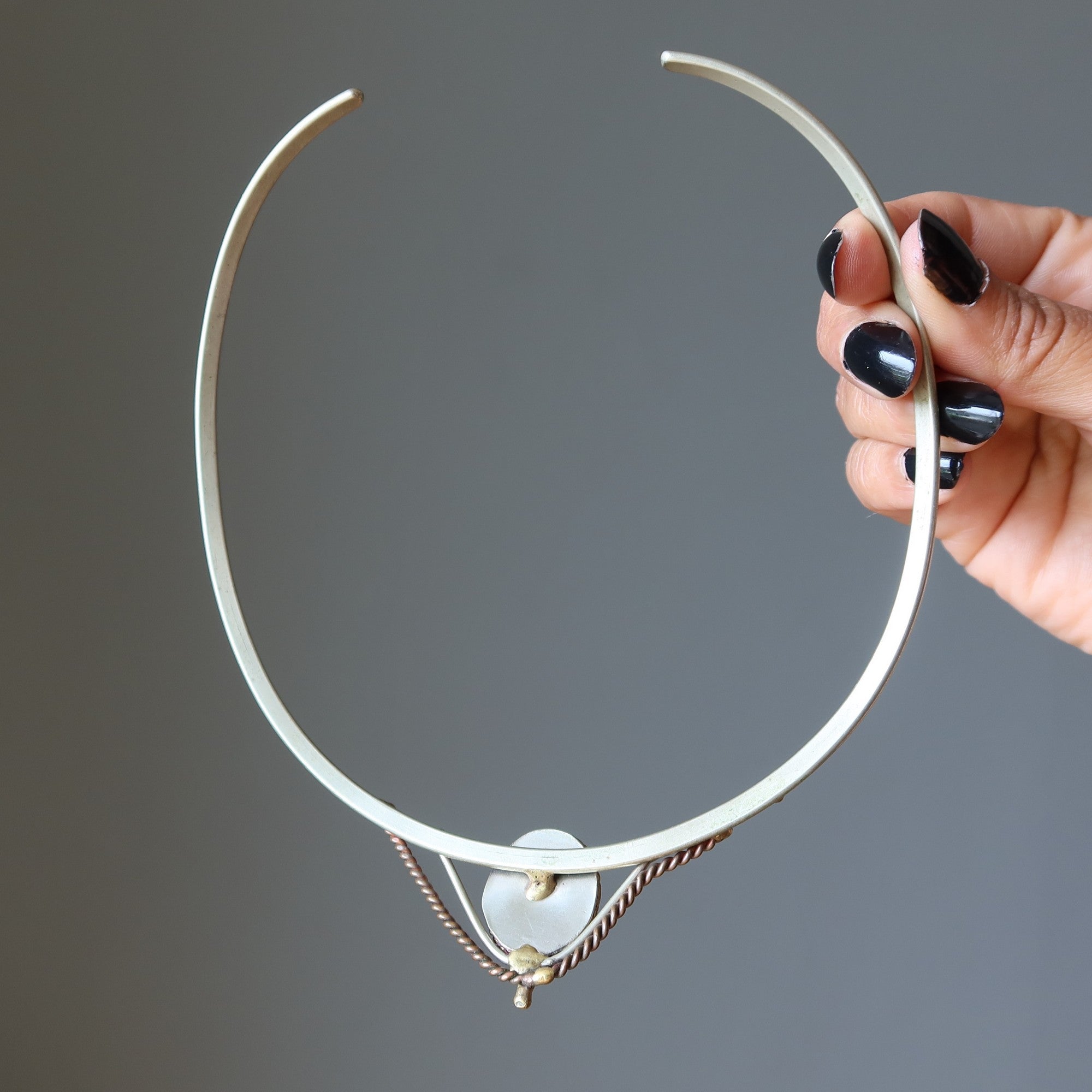 Rutilated Quartz Necklace Golden Empress Choker