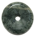 Quartz Tourmaline Gemstone Donut Amulet
