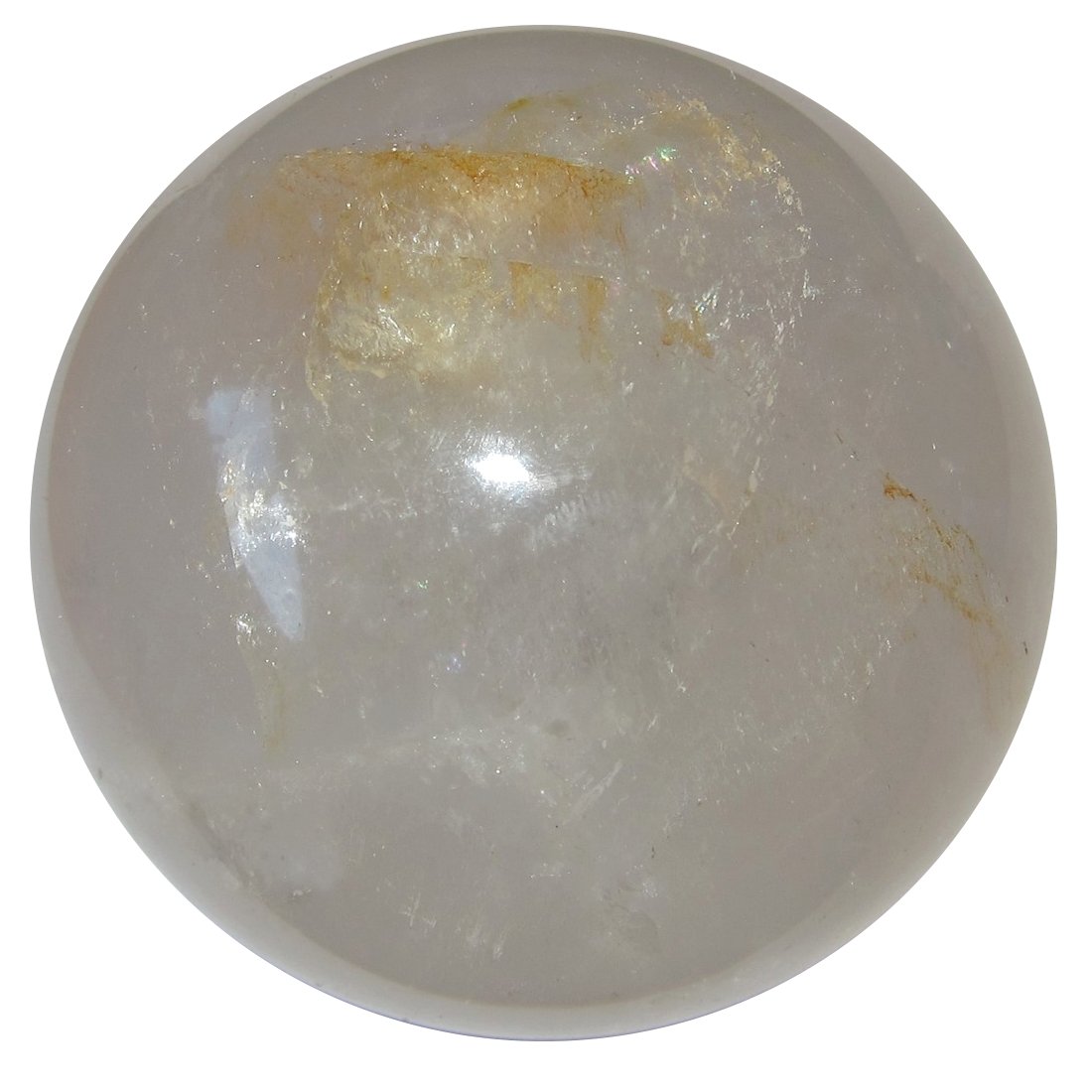 Iron Quartz Sphere Flame Master Crystal Ball