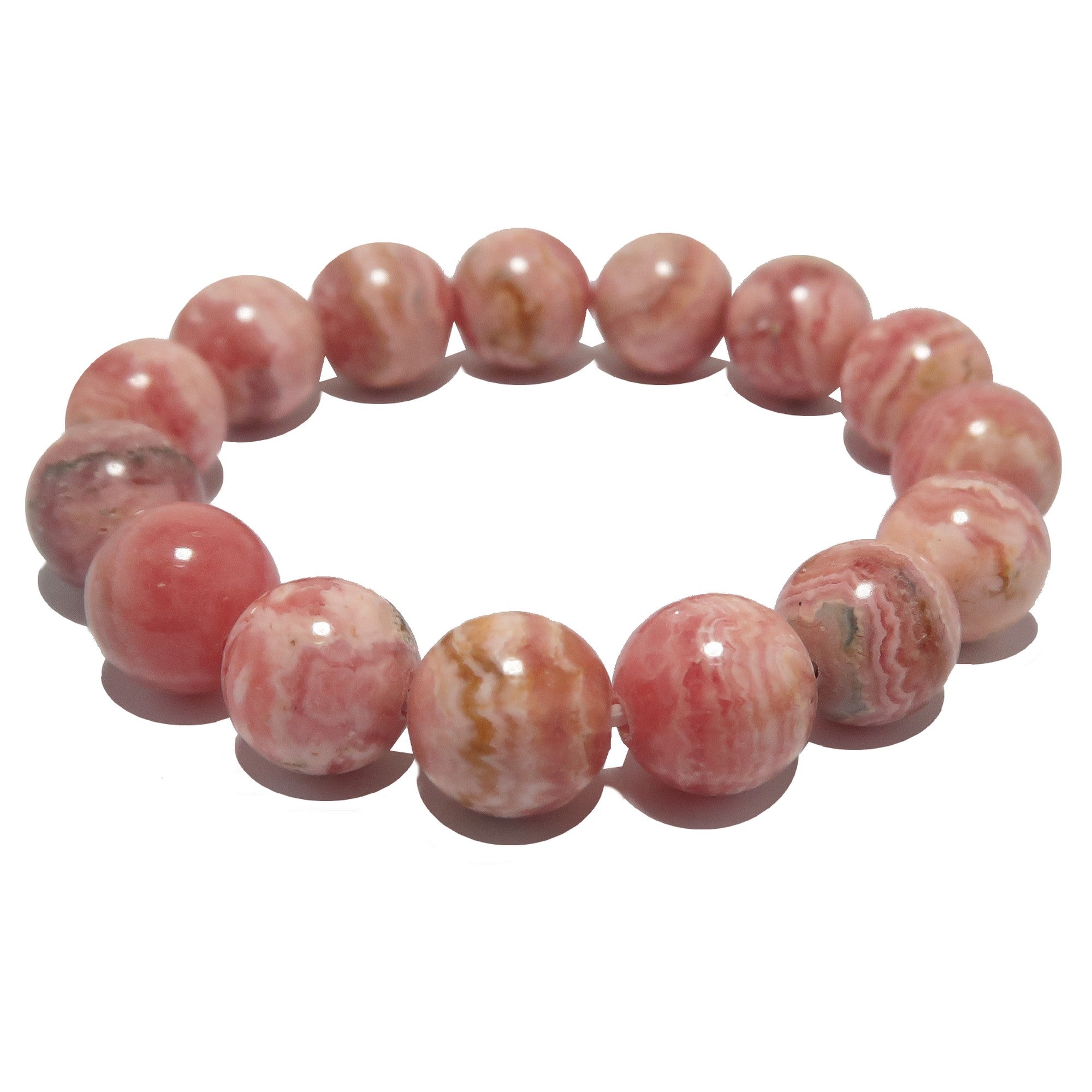 Rhodochrosit-Armband Pink Seelenverwandten-Stein