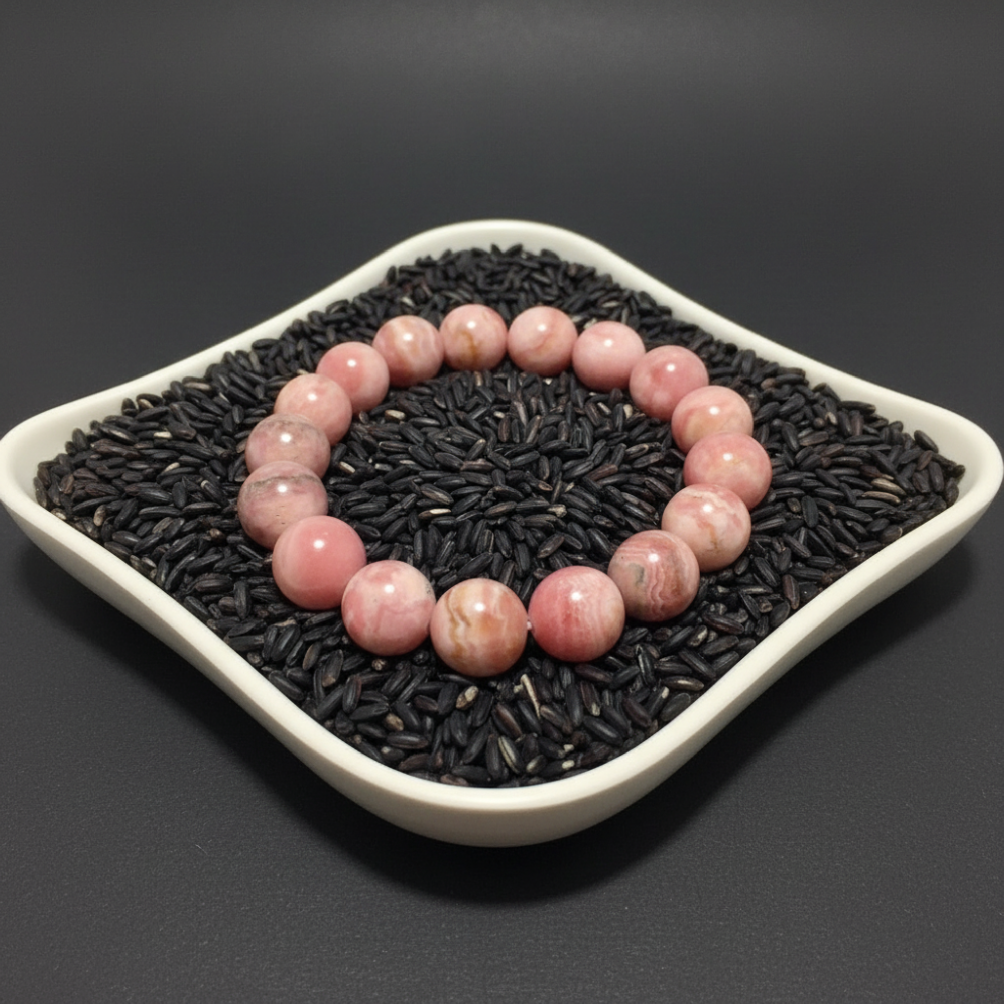 Rhodochrosite Bracelet Pink Soulmates Stone