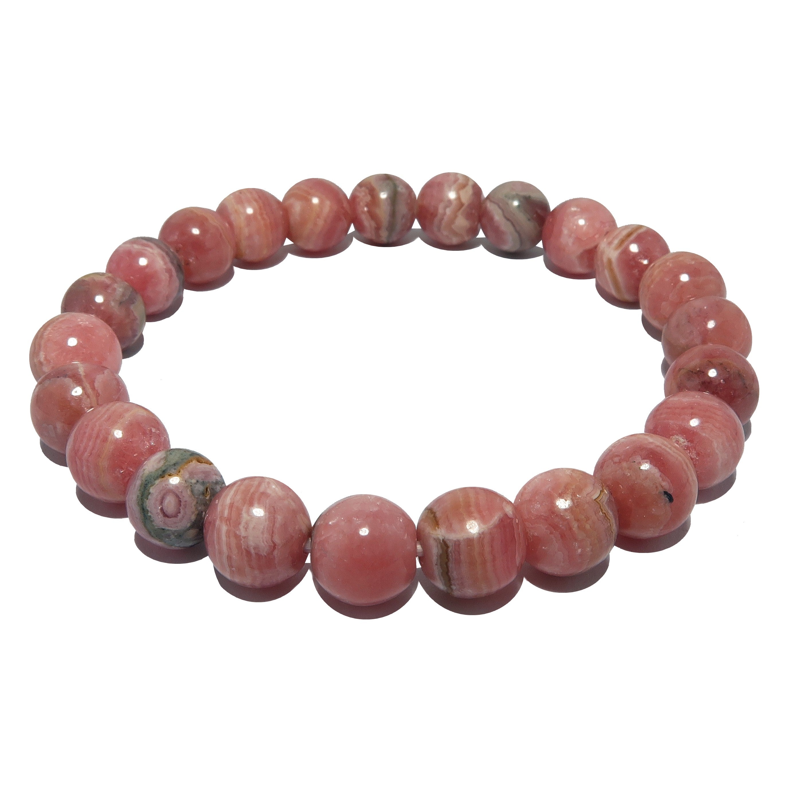 Rhodochrosite Bracelet Pink Soulmates Stone