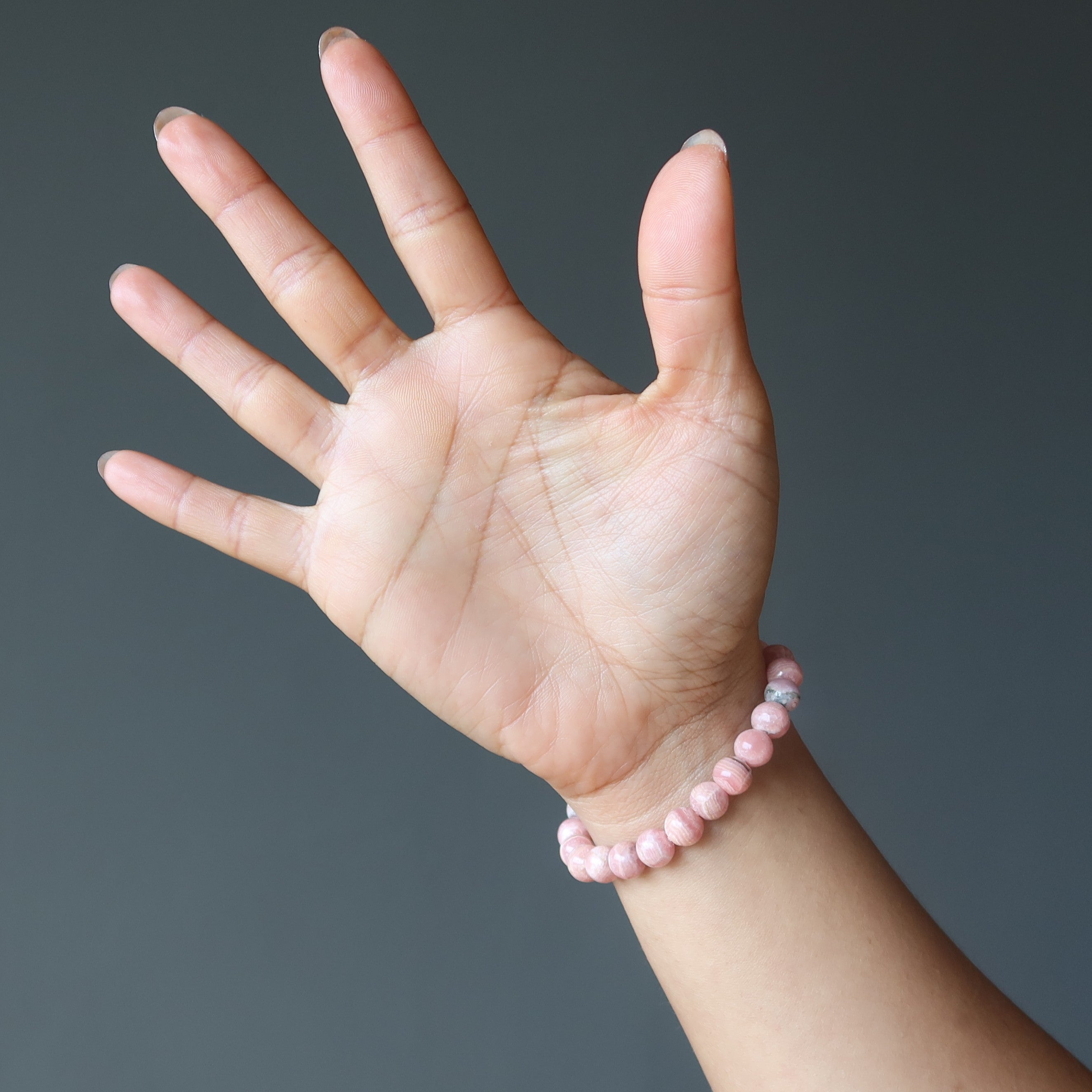 Rhodochrosite Bracelet Pink Soulmates Stone