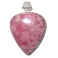 Rhodochrosite Pendant Highest Love Sterling Silver