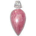 Rhodochrosite Pendant Soulmate Stone Sterling Silver