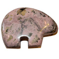 Rhodonite Ours Rose Doux Géant Esprit de la Nature Pierre
