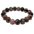 Rhodonit Armband Rosa Schwarz Social Superstar Stein