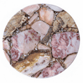 Rhodonite Charger Pink Social Circle Crystal Energizer