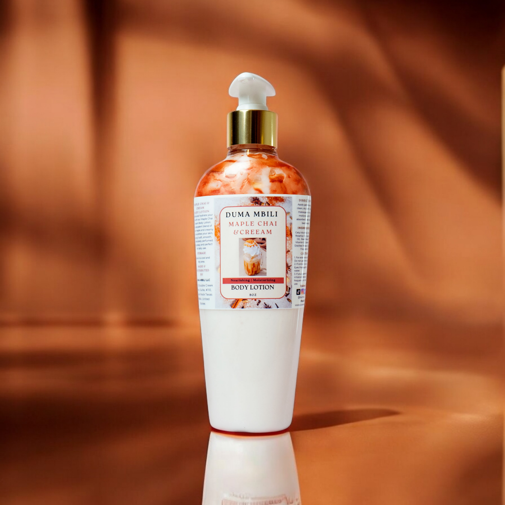 Lotion corporelle érable, thé chai et crème