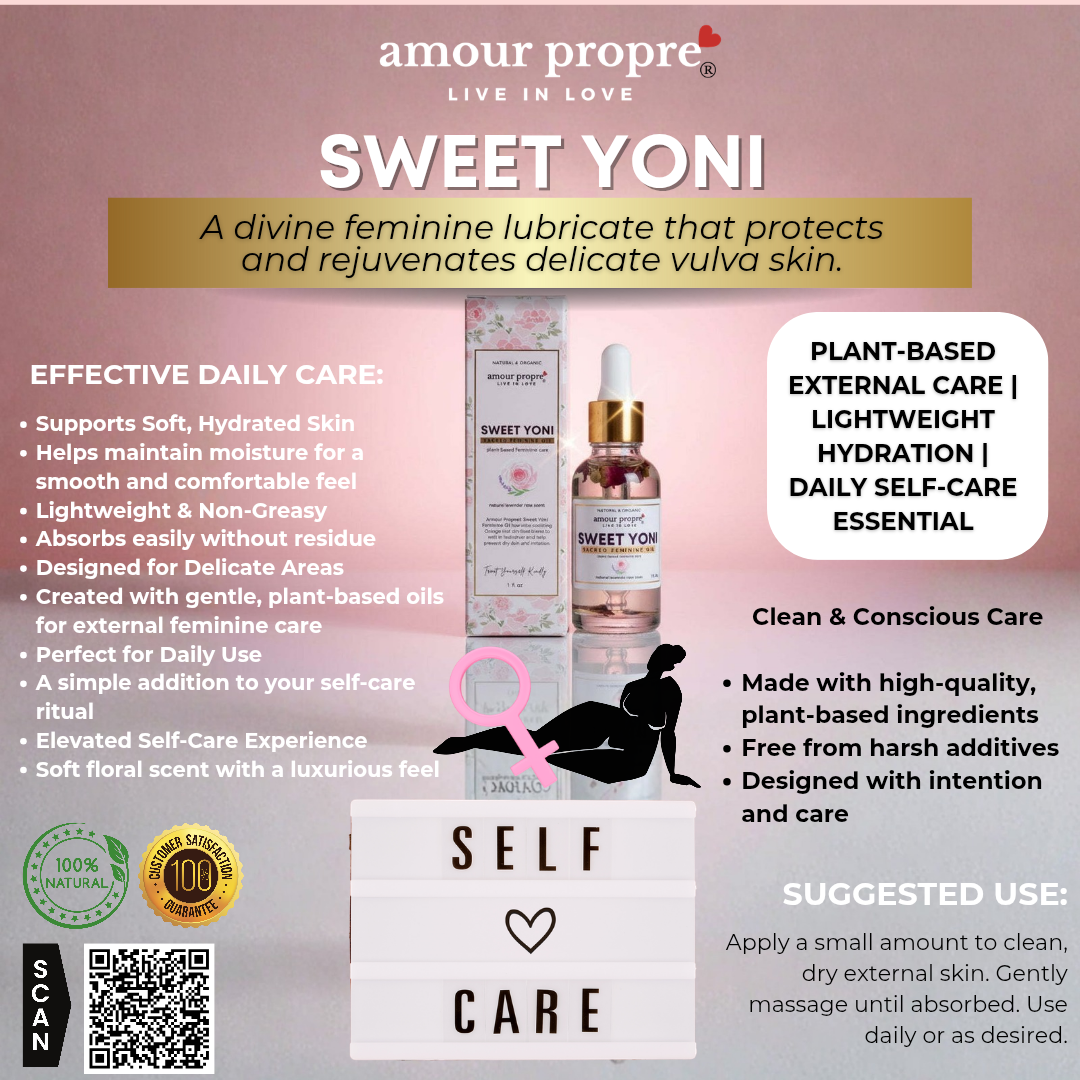 Sweet Yoni - Sacred Feminine Öl | Tägliche Feuchtigkeitspflege für die Vulva