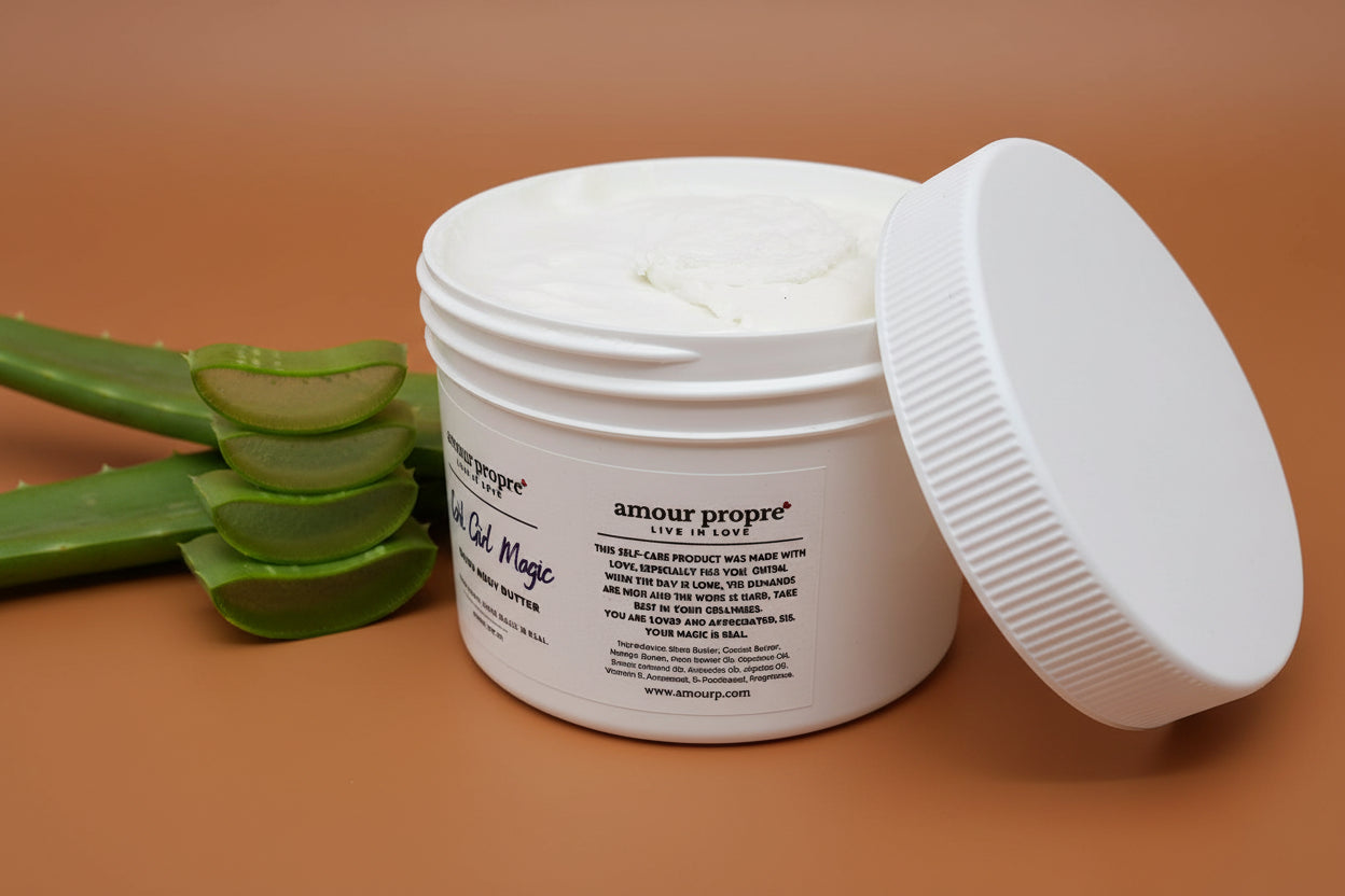 Black Girl Magic Aufgeschlagene Körperbutter