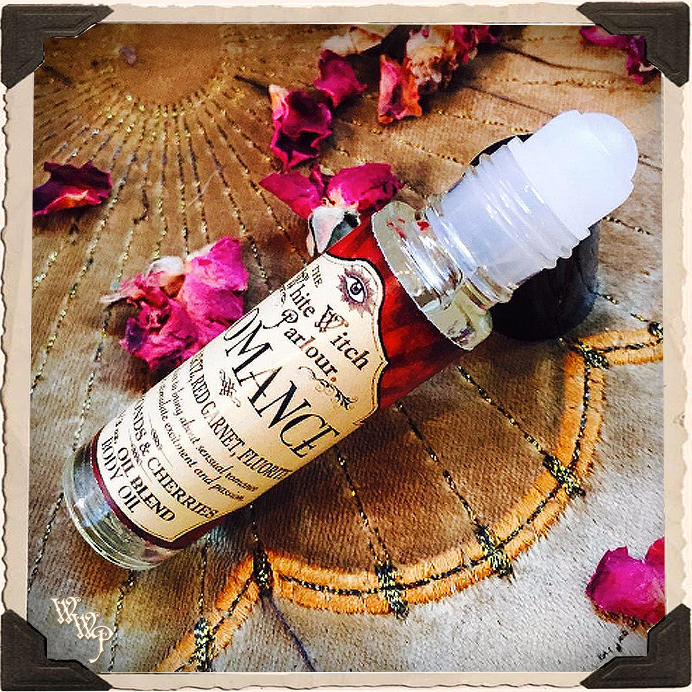 ROMANCE Elixier 10ml Körperöl Roll-on. Für Leidenschaft, Verführung & Kundalini.