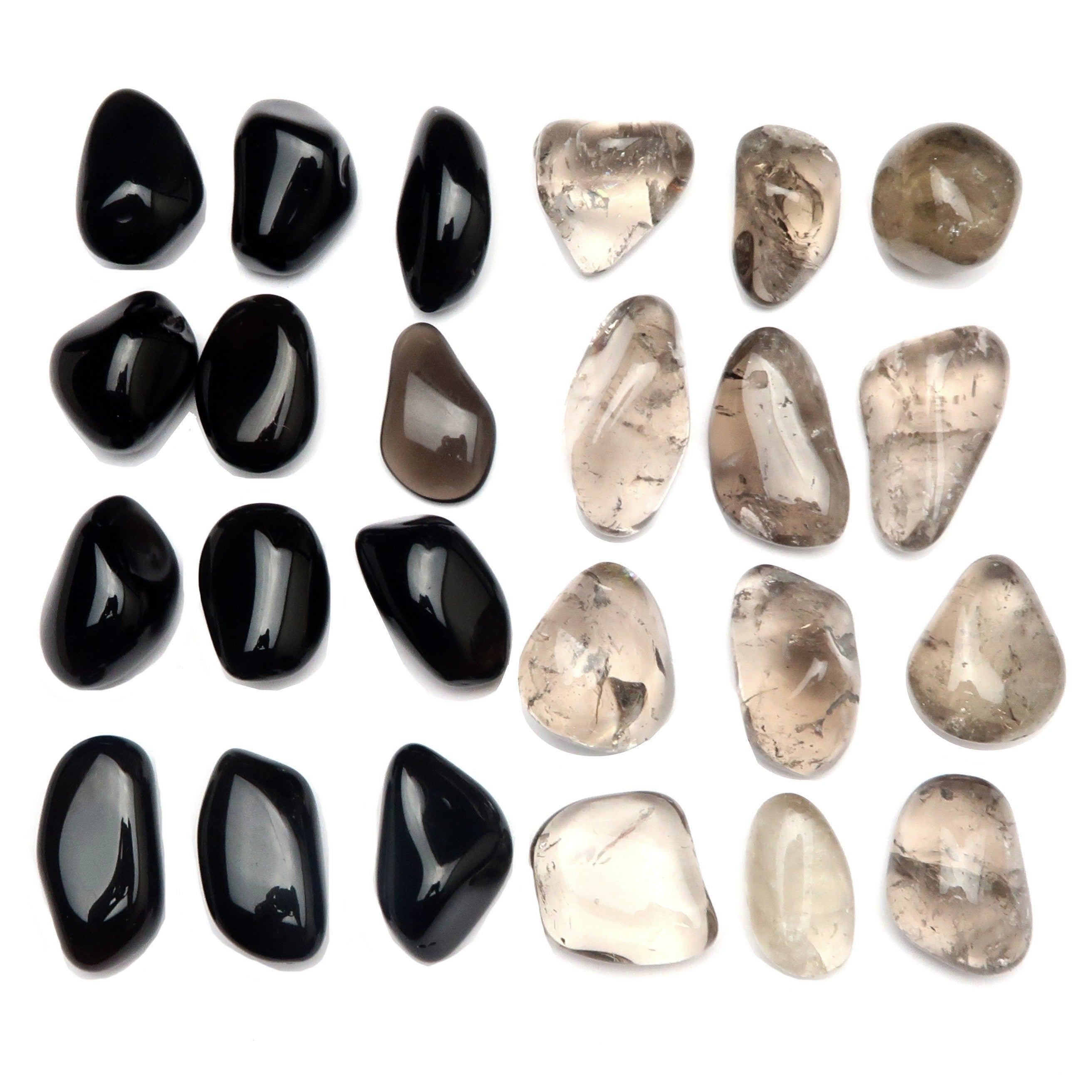 Tumbled Stone Set Root Chakra Max Protection Duo