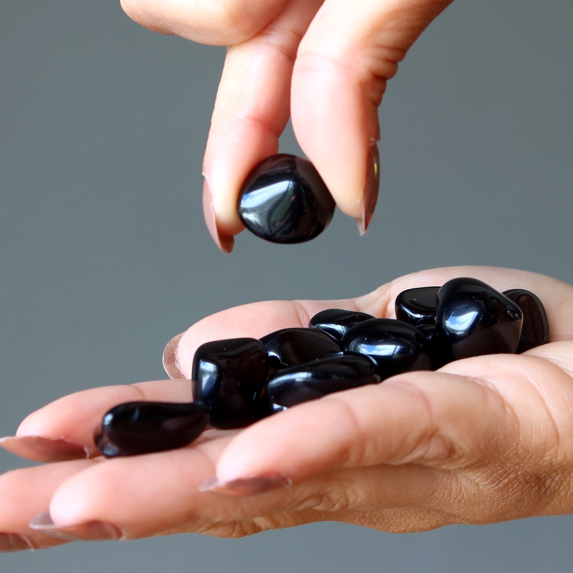Tumbled Stone Set Root Chakra Max Protection Duo