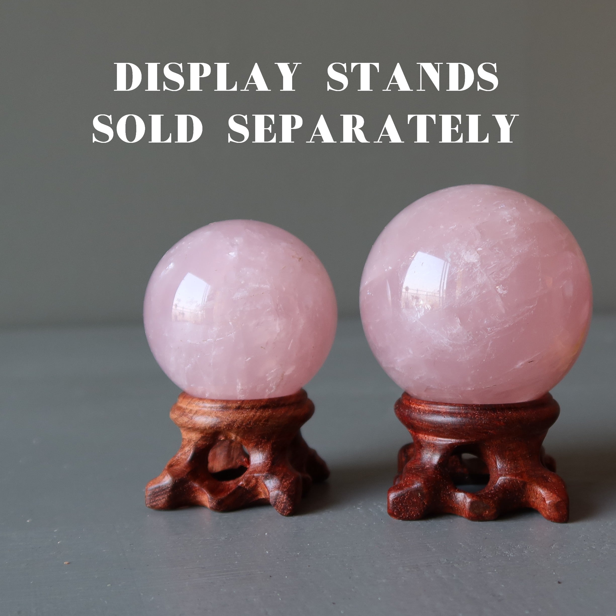 Rose Quartz Sphere Dancing Star Crystal Ball
