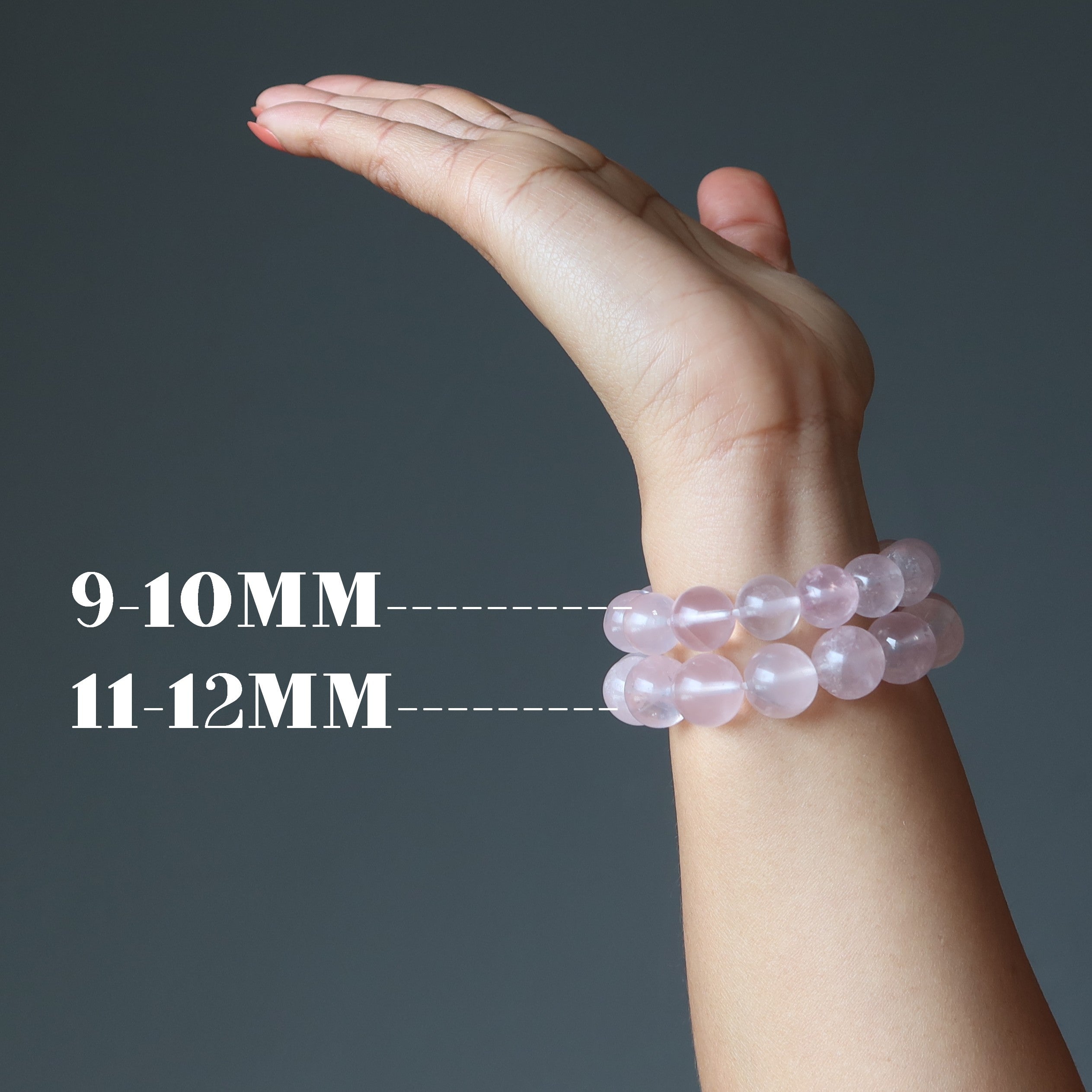 Rose Quartz Bracelet Pink Star Lover