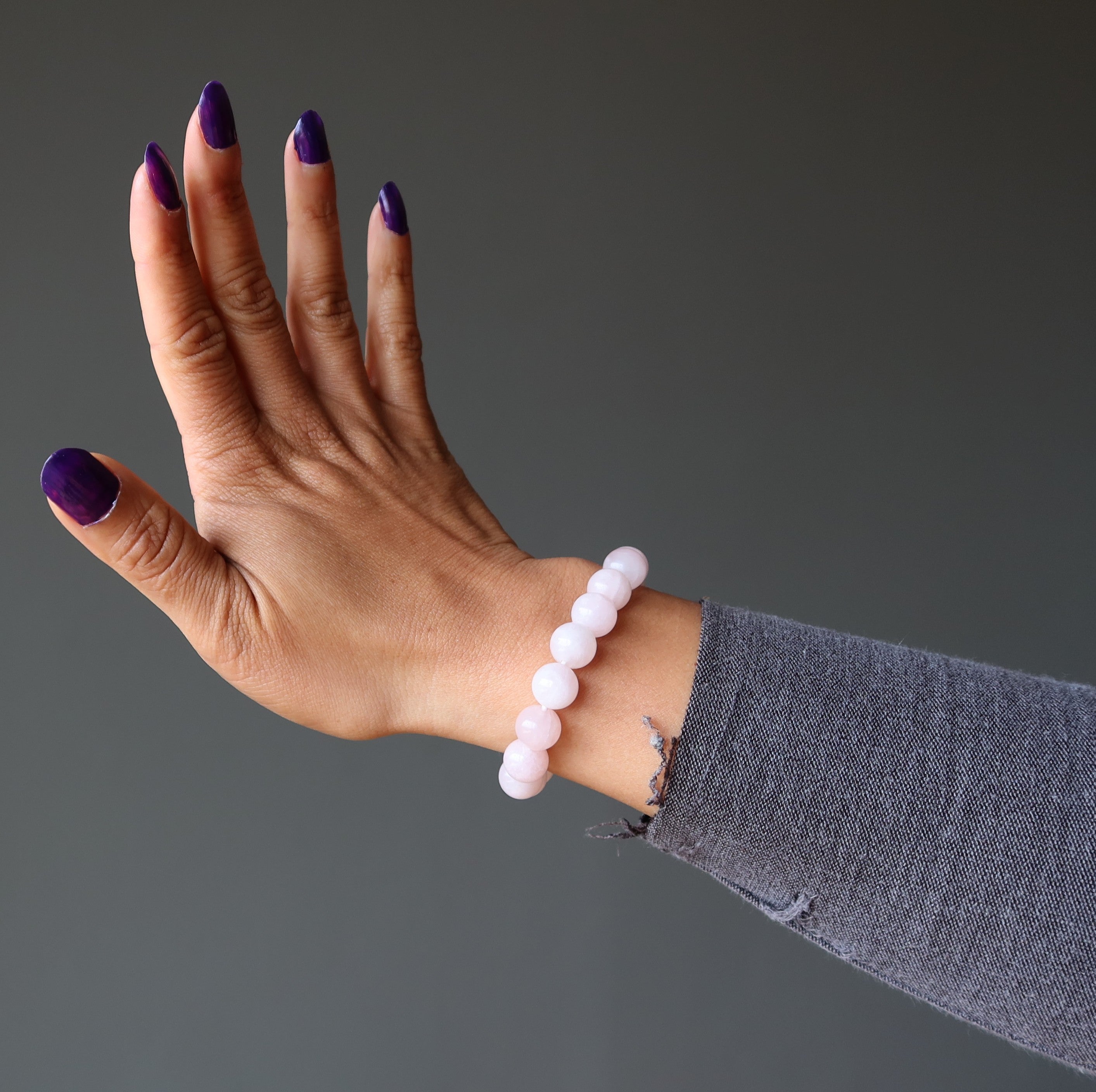 Rose Quartz Bracelet Creamy Dreamy Jewelry