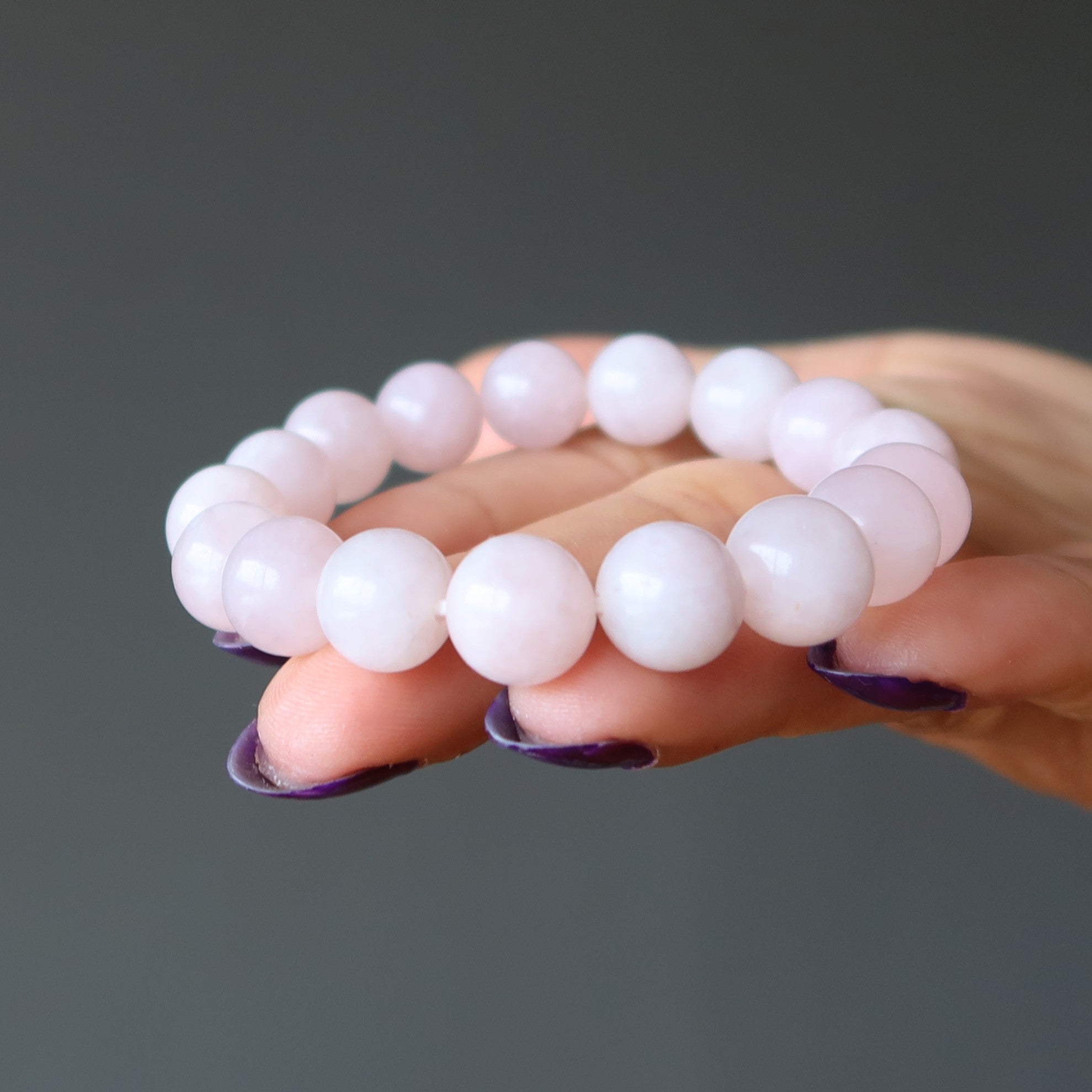 Rose Quartz Bracelet Creamy Dreamy Jewelry