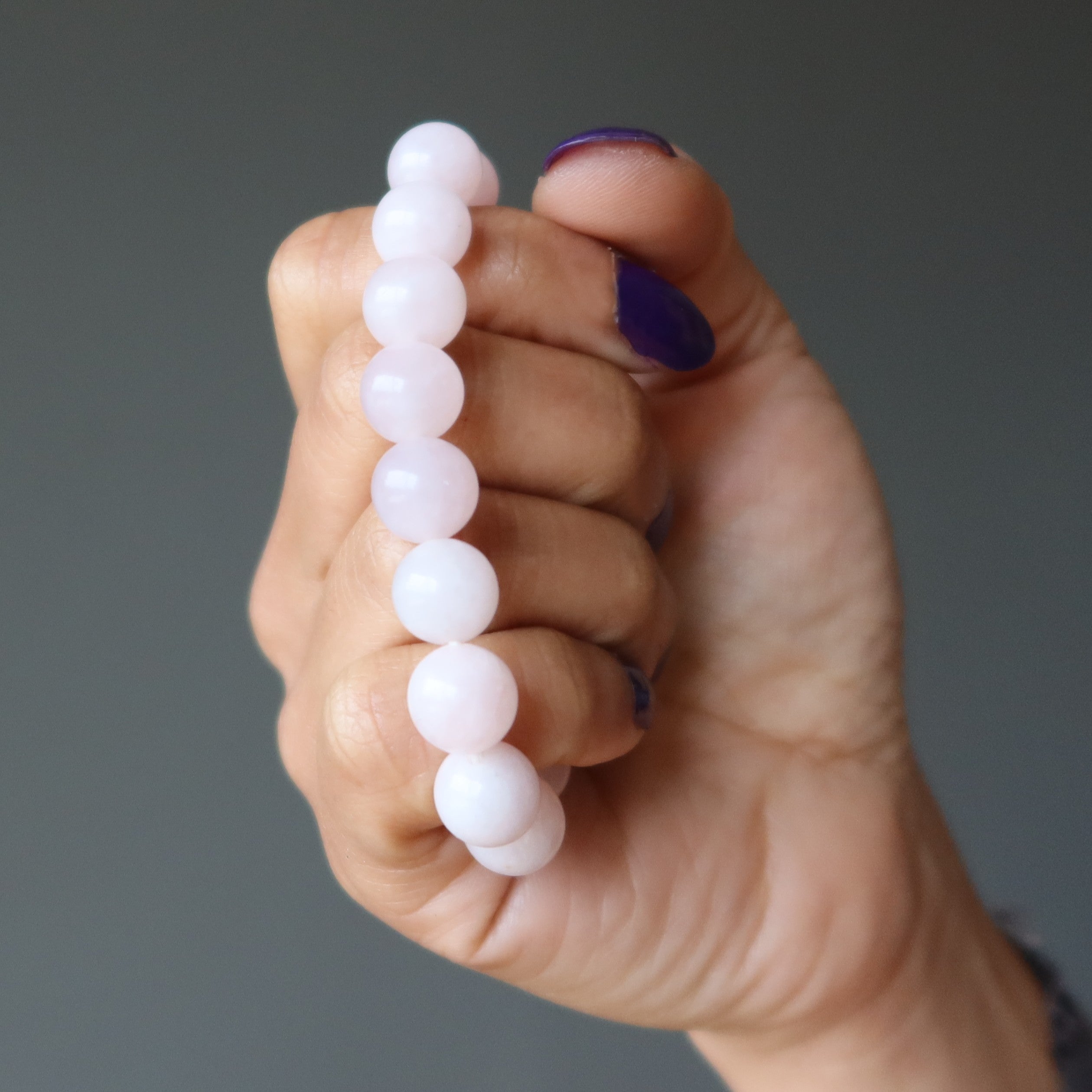 Rose Quartz Bracelet Creamy Dreamy Jewelry