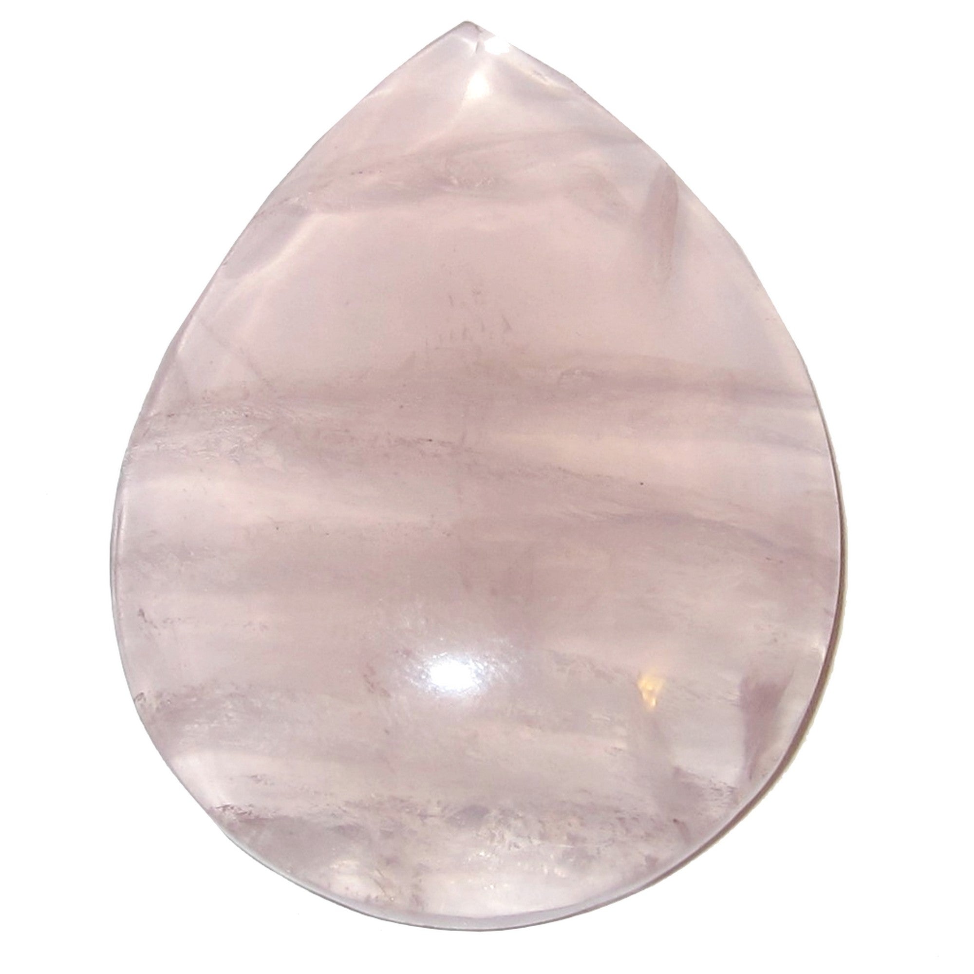 Rose Quartz Grid Crystal Pink Drop of Joy