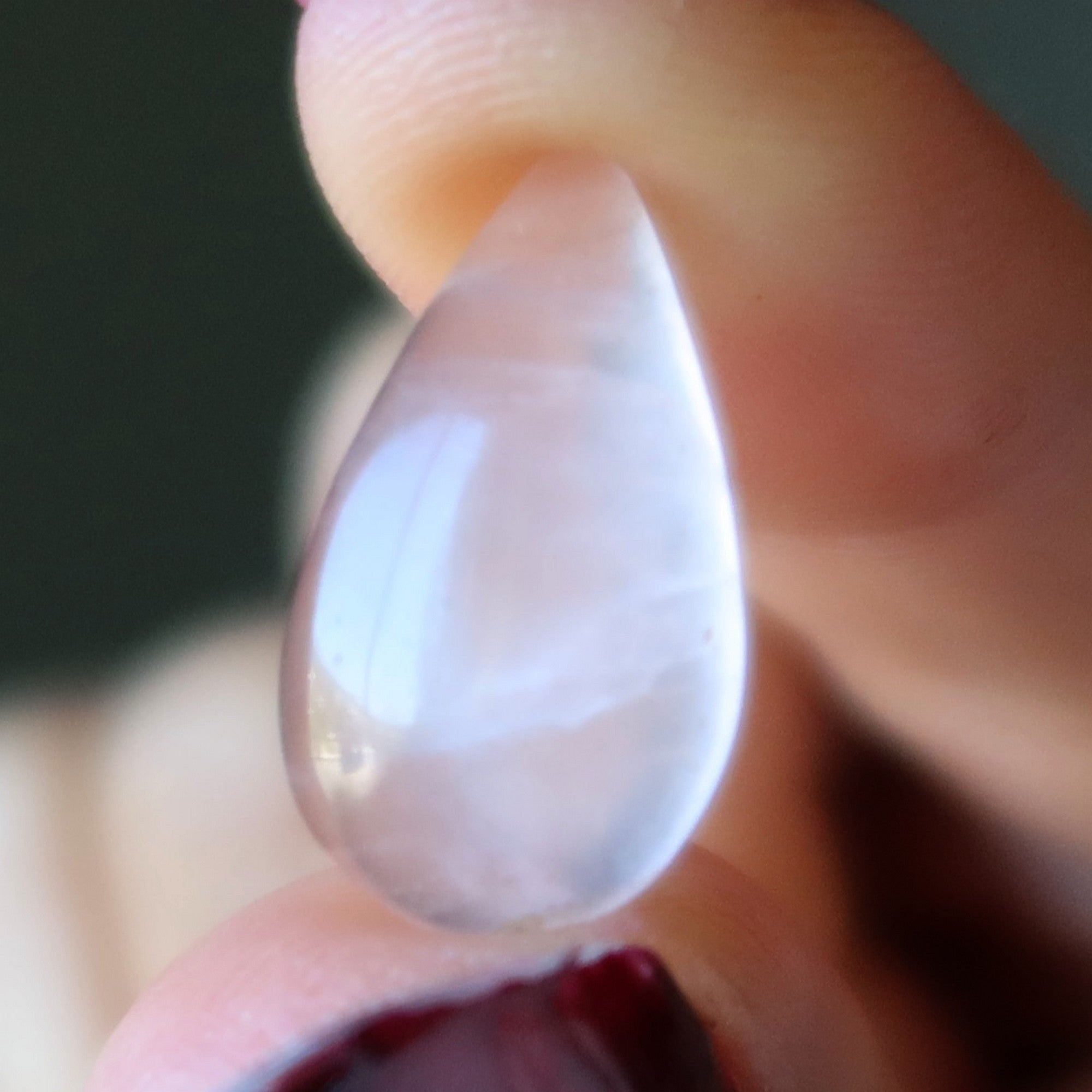 Rose Quartz Grid Crystal Pink Drop of Joy