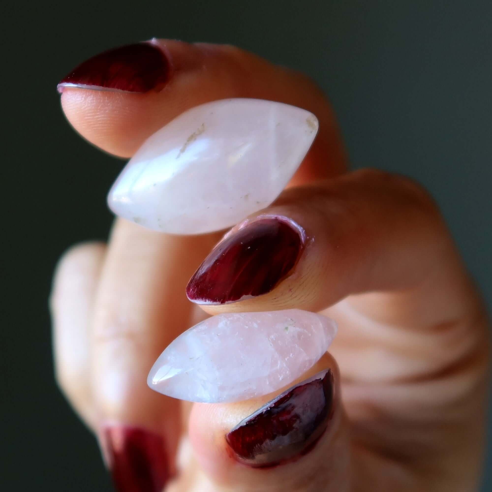 Rose Quartz Grid Crystal Third Eye Pink Gem