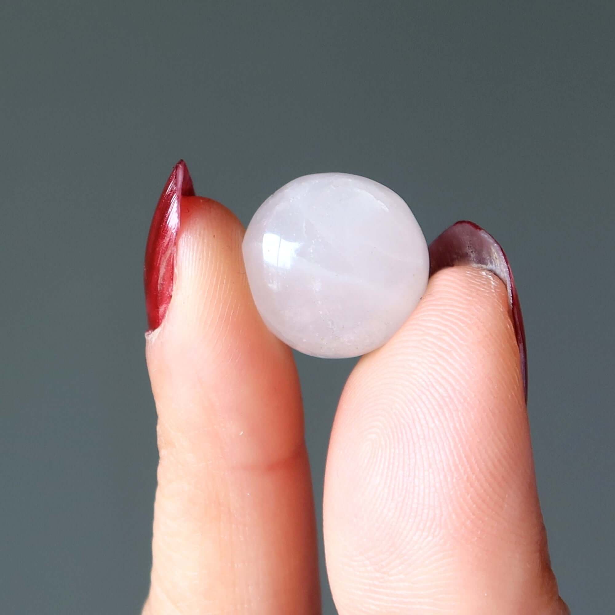 Rose Quartz Grid Crystal Coin of Self Awareness