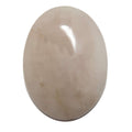 Rose Quartz Grid Crystal Love Mandala Oval Gem