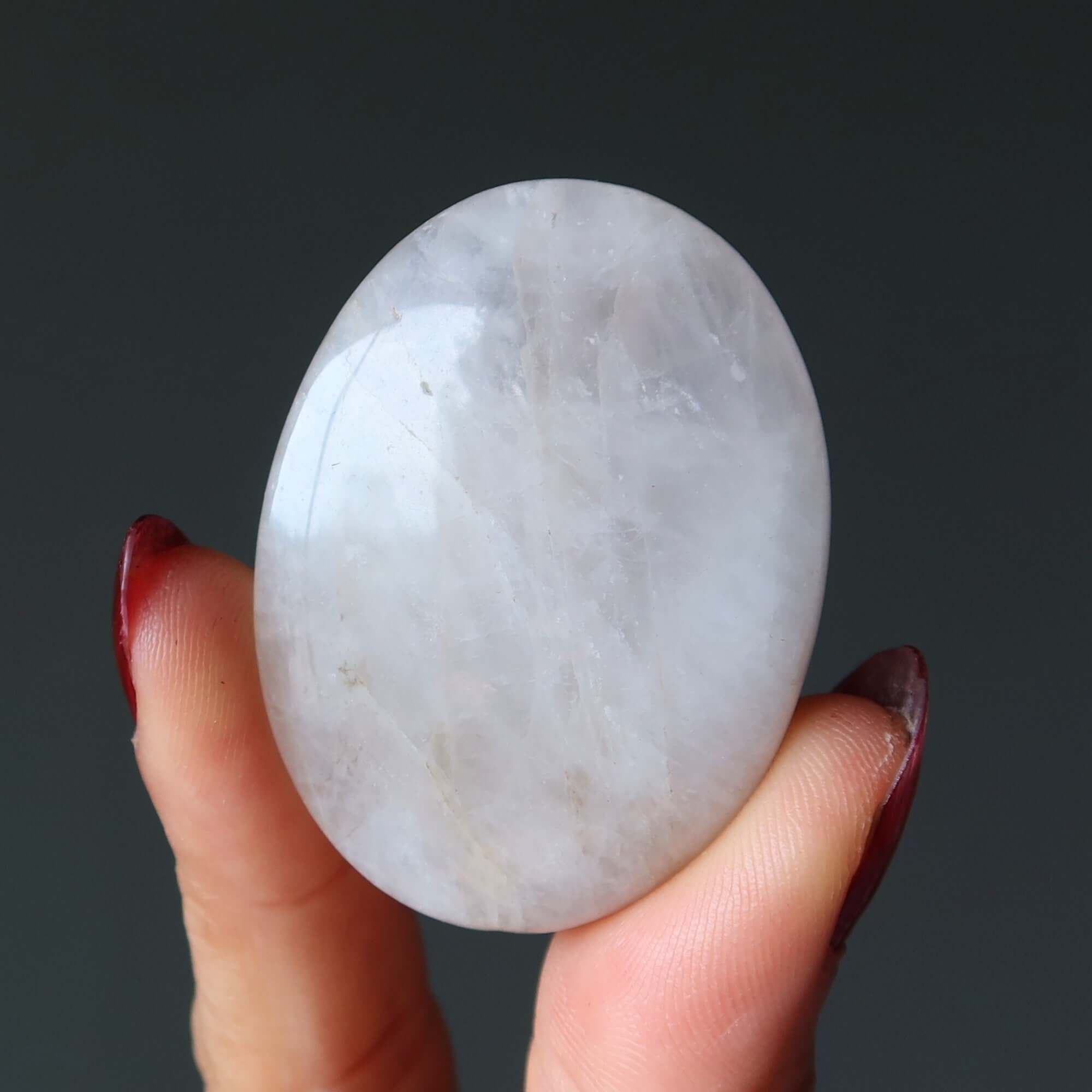 Rose Quartz Grid Crystal Love Mandala Oval Gem