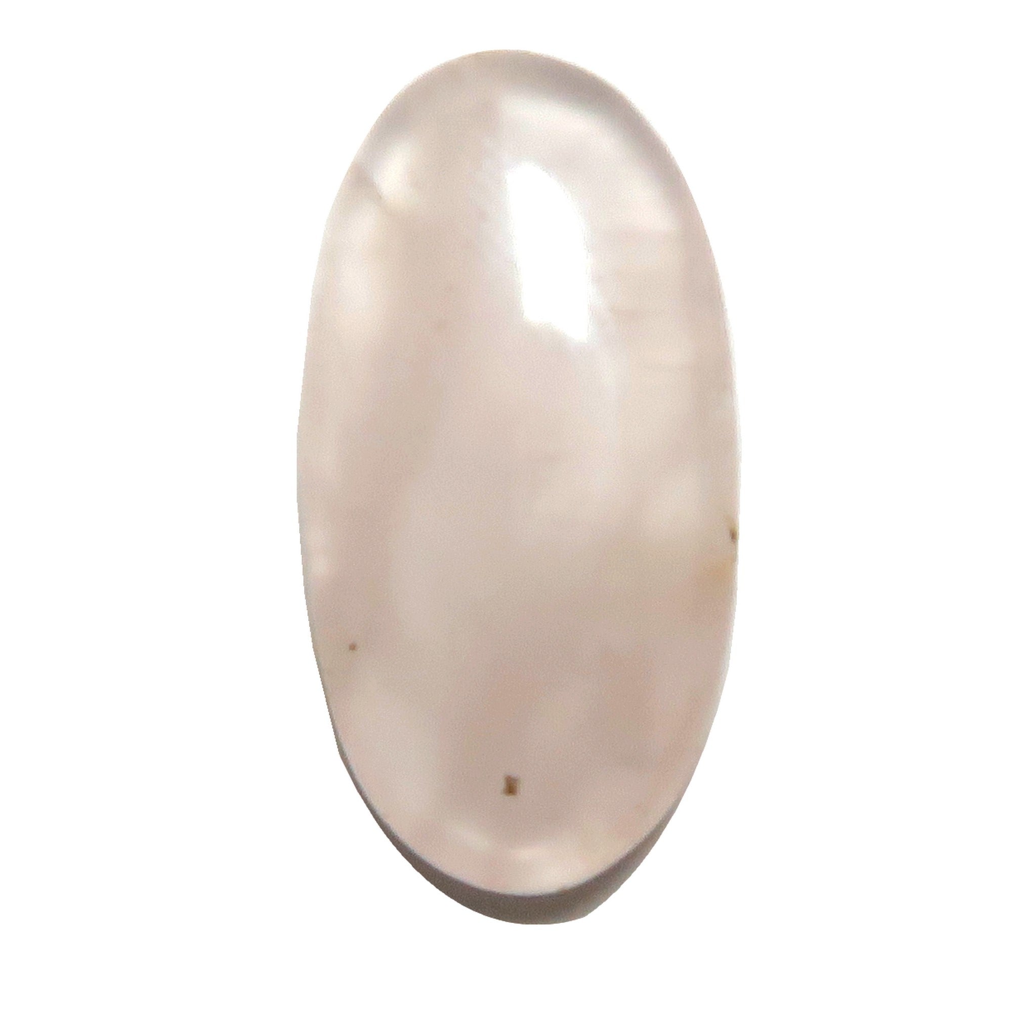 Rose Quartz Grid Crystal Love Mandala Oval Gem